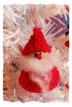 Fabric and Sewing Crafts - Christmas Crafts - Santa Decoration 