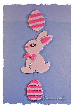 Fun Foam Easter Bunny Mobile 