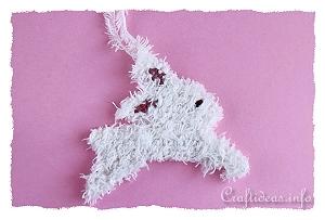 Fuzzy Plastic Canvas Bunny