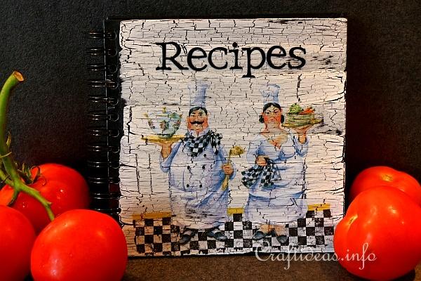 Gift Idea to Craft - Recipe Book 1