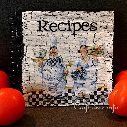 Gift Idea to Craft - Recipe Book 3