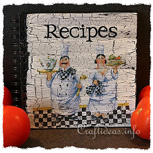 Gift Idea to Craft - Recipe Book 