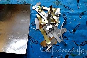 Gold and Silver Stars Christmas Card Tutorial 3