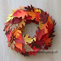 Fall Paper Wreath