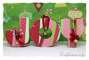 Joy Paper Christmas Decoration 300