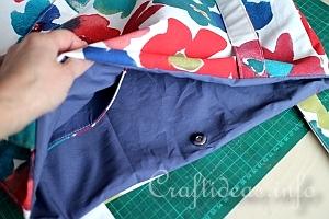 Lined Fabric Tote Tutorial 48