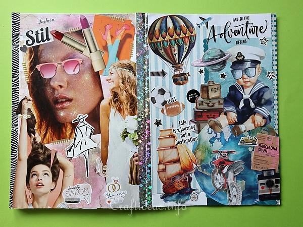 Magazine Collage Journal 4