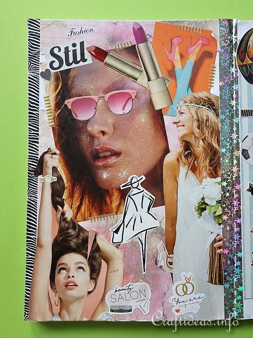 Magazine Collage Journal Page 7