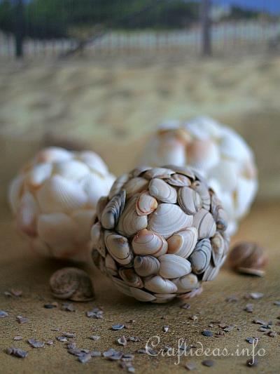Maritime Craft - Seashell Balls 1