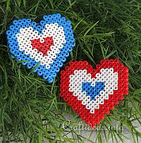 Melting Beads Hearts 200