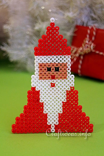 Melting Beads Santa Claus Ornament