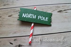 North Pole Sign Tutorial 8