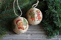 Nostalgic Victorian Christmas Ornaments