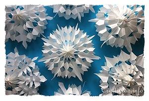 Paper Bag Snowflake