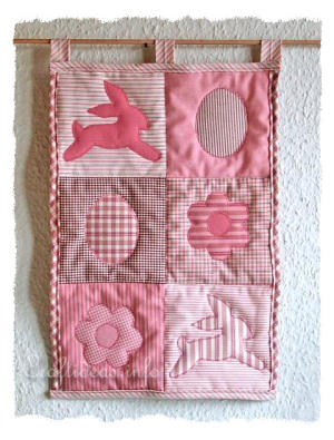 Patchwork Craft for Easter - Easter Quilt or Wall Hanging 