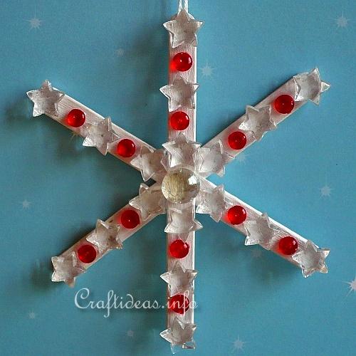Popsicle Stick Snowflake or Star