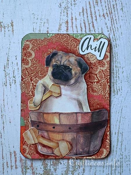Pug Artist Trading Card