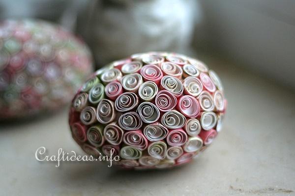 Quilled Paper Easter Eggs 2