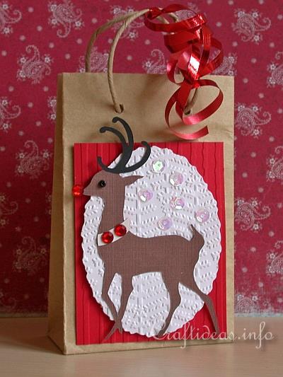 Reindeer Gift Bag
