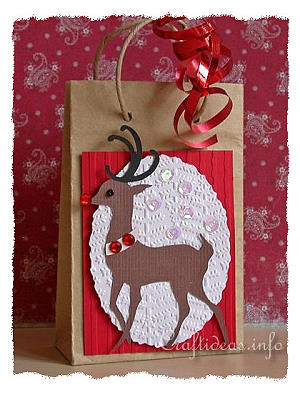 Reindeer Gift Bag 