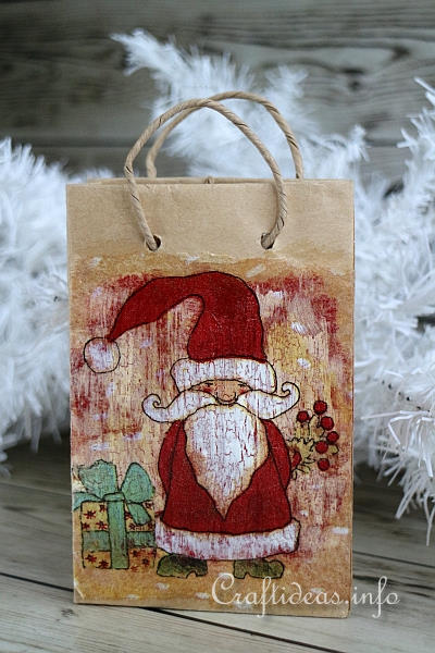 Santa Gift Bag