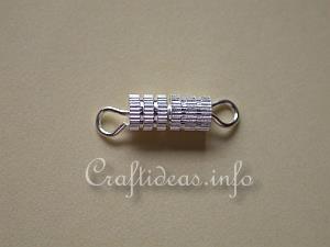 Silver Screw-On Clasp