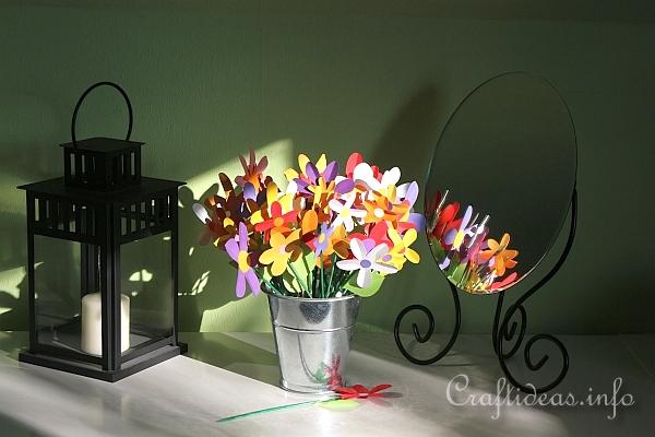 Spring Decoration - Paper Flower Bouquet
