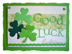 St. Patrick's Day Card - Good Luck 