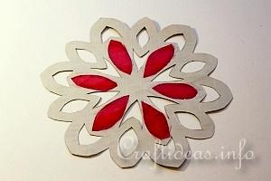 Stained Glass Snowflakes Tutorial 8