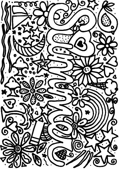 Summer Coloring Page for Kids 2