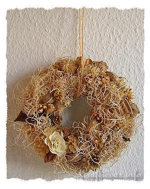 Summer Craft - Floral - Potpourri Wreath 