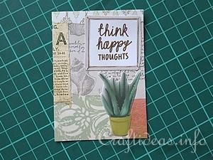 Tutorial - Happy Thoughts Card 6