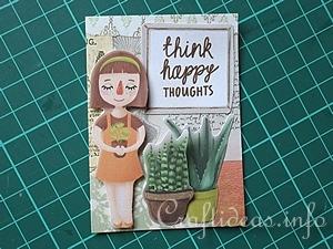 Tutorial - Happy Thoughts Card 8