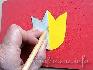 Tutorial for Paper Tulips 4