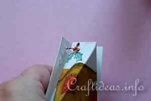 Upcycled Greeting Card Ornament Tutorial 10