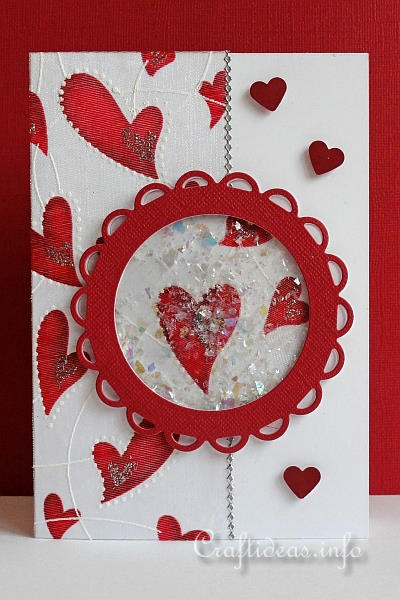 Shaker Love card valentines day anniversary
