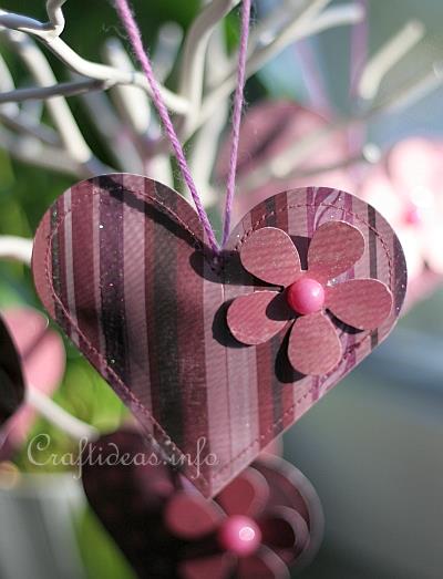 Valentine's or Mother's Day Craft - Puffy Paper Heart
