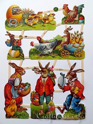 Vintage Easter Motifs Sheet 1