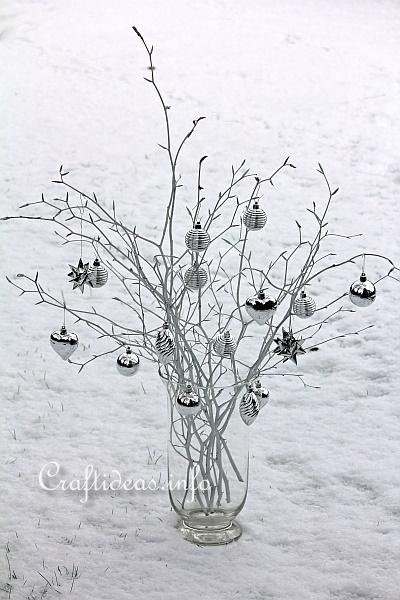 White Branches Display 3