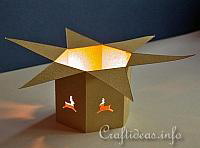Christmas Paper Craft - Mini Table Lantern for Christmas_0150