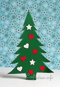 Christmas Paper Craft for Kids - Christmas Tree 